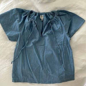 Jcrew chambray shirt XS